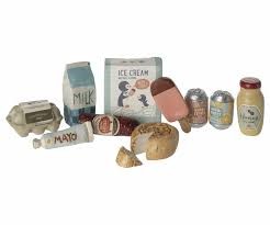 maileg grocery box, miniature