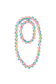 heart of many colours necklace & bracelet set | Kinderfeestwinkel | Speelgoedwinkel | Feestwinkel | Kinderwinkel | Amsterdam