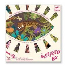 djeco krasplaatjes - a moment in time, naar Henri Rousseau | Kinderfeestwinkel | Speelgoedwinkel | Feestwinkel | Kinderwinkel