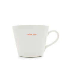 bucket mug miss you
