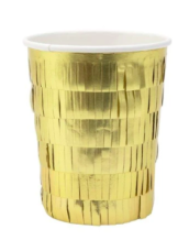 meri meri gold fringe cups | Kinderfeestwinkel | Speelgoedwinkel | Feestwinkel | Kinderwinkel | Amsterdam