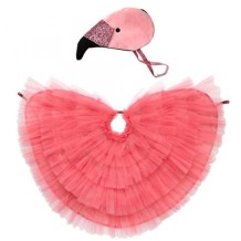 meri meri flamingo cape dress up
