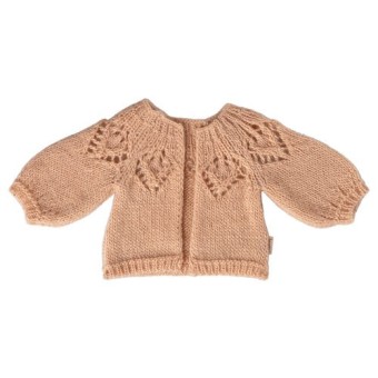 maileg knitted cardigan, size 4 - light rose | Kinderfeestwinkel | Speelgoedwinkel | Feestwinkel | Kinderwinkel | Amsterdam
