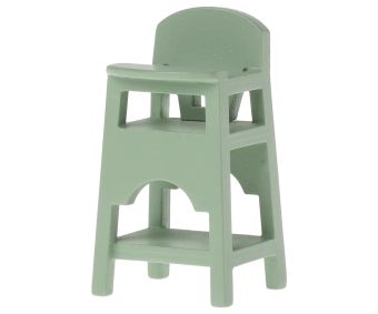 maileg high chair, mouse - mint | Kinderfeestwinkel | Speelgoedwinkel | Feestwinkel | Kinderwinkel | Amsterdam