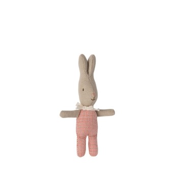 maileg rabbit, my - red check | Kinderfeestwinkel | Speelgoedwinkel | Feestwinkel | Kinderwinkel | Amsterdam