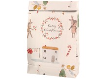 maileg gift bag, cosy christmas - off white
