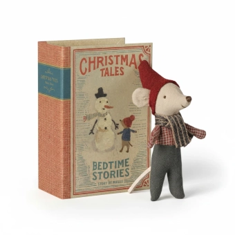 maileg christmas mouse, baby in book | Kinderfeestwinkel | Speelgoedwinkel | Feestwinkel | Kinderwinkel | Amsterdam