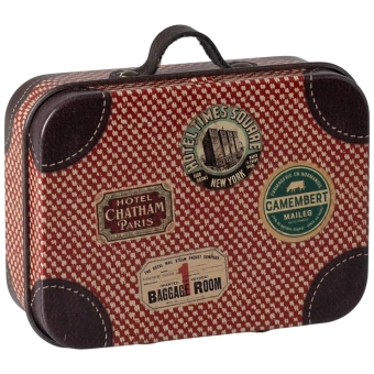 maileg small suitcase, micro - red | Kinderfeestwinkel | Speelgoedwinkel | Feestwinkel | Kinderwinkel | Amsterdam
