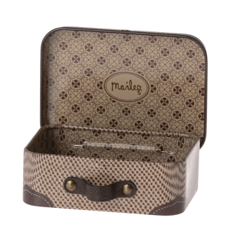 maileg small suitcase, micro - off white