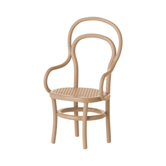 maileg vintage chair, mouse - dark powder