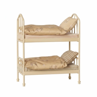 maileg bunk bed, mouse - wheat | Kinderfeestwinkel | Speelgoedwinkel | Feestwinkel | Kinderwinke