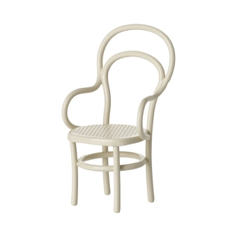 maileg vintage chair, mouse - off white