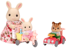 sylvanian families babies ride and play