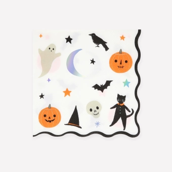 Meri Meri halloween napkins, largel | Kinderfeestwinkel | Speelgoedwinkel | Feestwinkel | Kinderwinkel | Amsterdam