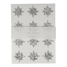 meri meri silver eco glitter star stickers | Kinderfeestwinkel | Speelgoedwinkel | Feestwinkel | Kinderwinkel | Amsterdam