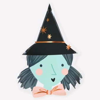 meri meri witch shaped plates | Kinderfeestwinkel | Speelgoedwinkel | Feestwinkel | Kinderwinkel | Amsterd