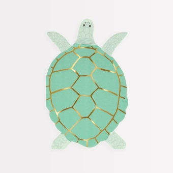 meri meri turtle napkins