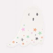 meri meri ghost with stars plates | Kinderfeestwinkel | Speelgoedwinkel | Feestwinkel | Kinderwinkel | Amsterdam