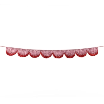 Meri Meri pink tinsel scallop garland | Kinderfeestwinkel | Speelgoedwinkel | Feestwinkel | Kinderwinkel | Amsterdam | Kinder