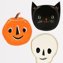 meri meri its halloween plates | Kinderfeestwinkel | Speelgoedwinkel | Feestwinkel | Kinderwinkel | Amsterdam