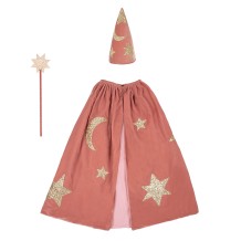 meri meri pink velvet wizard costume | Kinderfeestwinkel | Speelgoedwinkel | Feestwinkel | Kinderwinkel | Amsterdam