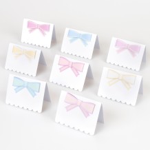 meri meri pastel bow place cards | Kinderfeestwinkel | Speelgoedwinkel | Feestwinkel | Kinderwinkel | Amsterdam