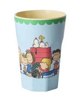 cup with blue Snoopy print, large, 400 ml | Kinderfeestwinkel | Speelgoedwinkel | Feestwinkel | Kinderwinkel | Amsterdam