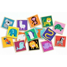 djeco memorie - wilde dieren