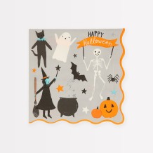 meri meri happy Halloween napkins L