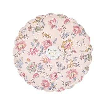 meri meri pink chintz side plates | Kinderfeestwinkel | Speelgoedwinkel | Feestwinkel | Kinderwinkel | Amsterdam