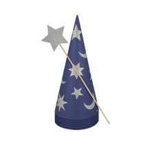 meri meri wizard party hats & wands