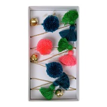 meri meri jingle bells mini garland
