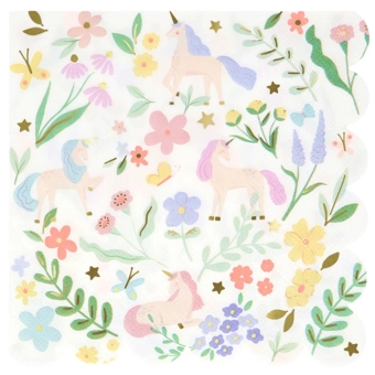 meri meri meadow unicorn napkins, large | Kinderfeestwinkel | Speelgoedwinkel | Feestwinkel | Kinderwinkel | Amsterdam | Kind