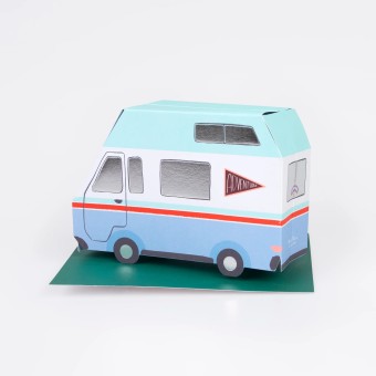 meri meri pop up camper van birthday card | Kinderfeestwinkel | Speelgoedwinkel | Feestwinkel | Kinderwinkel | Amsterdam | Ki