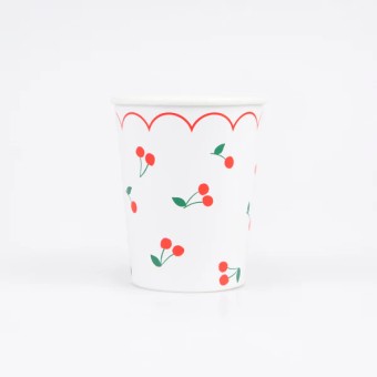 meri meri cherry pattern cups | Kinderfeestwinkel | Speelgoedwinkel | Feestwinkel | Kinderwinkel | Amsterdam | Kinderfeestje