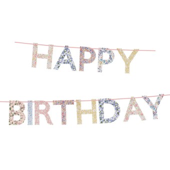 meri meri liberty happy birthday garland | Kinderfeestwinkel | Speelgoedwinkel | Feestwinkel | Kinderwinkel | Amsterdam | Kin