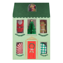 meri meri festive house cupcake kit
