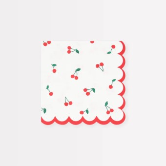 meri meri cherry napkins, small | Kinderfeestwinkel | Speelgoedwinkel | Feestwinkel | Kinderwinkel | Amsterdam | Kinderfeestj