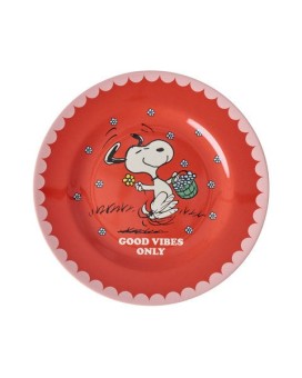 side plate with Snoopy - red | Kinderfeestwinkel | Speelgoedwinkel | Feestwinkel | Kinderwinkel | Amsterdam