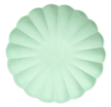meri meri mint simply eco plates, small | Kinderfeestwinkel | Speelgoedwinkel | Feestwinkel | Kinderwinkel | Amsterdam