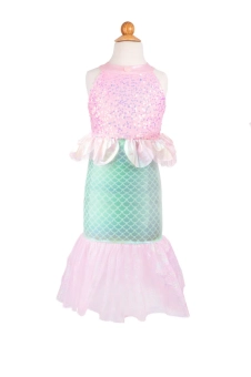 misty mermaid dress - pink (5-6 jr) | Kinderfeestwinkel | Speelgoedwinkel | Feestwinkel | Kinderwinkel | Amsterdam