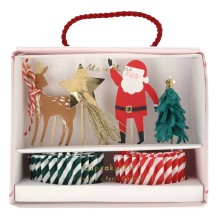 meri meri festive icon cupcake kit