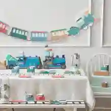meri meri train garland | Kinderfeestwinkel | Speelgoedwinkel | Feestwinkel | Kinderwinkel | Amsterdam