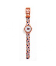 djeco horloge - bloemen