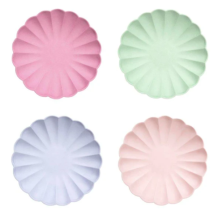 meri meri multicolor simply eco plates, small | Kinderfeestwinkel | Speelgoedwinkel | Feestwinkel | Kinderwinkel | Amsterdam