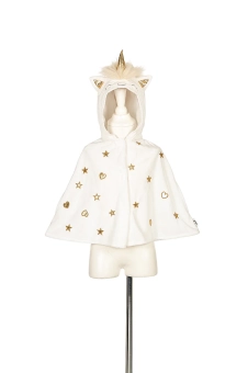 souza unicorn baby cape - off white, 2 jr / 92 cm | Kinderfeestwinkel | Speelgoedwinkel | Feestwinkel | Kinderwinkel | Amster