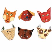 djeco origami - dieren