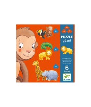 djeco progressieve puzzel - marmoset & zijn vrienden (4, 6, 9 st) | Kinderfeestwinkel | Speelgoedwinkel | Feestwinkel | Kinde
