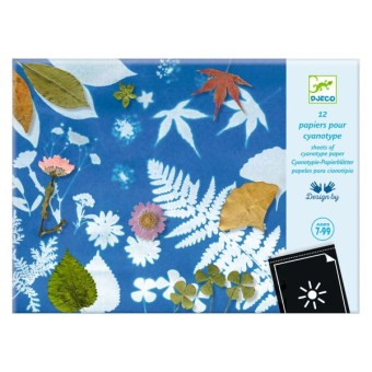 djeco knutselset cyanotype papier | Kinderfeestwinkel | Speelgoedwinkel | Feestwinkel | Kinderwinkel | Amsterdam