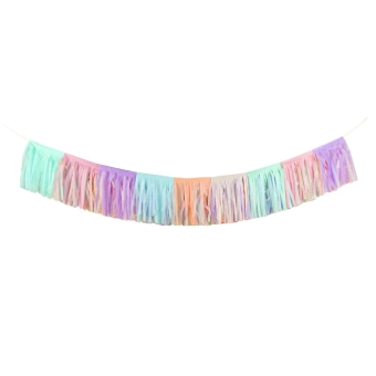 meri meri pastel fringe garland | Kinderfeestwinkel | Speelgoedwinkel | Feestwinkel | Kinderwinkel | Amsterdam